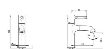 VANITY 72050 - Single handle washbasin mixer without waste by Rubinetterie Frattini - view 3